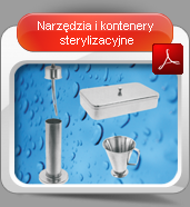 Narzędzia i kontenery sterylizacyjne