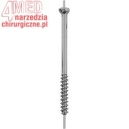 Wkręt kostny, samogwintujący, kaniulowany
