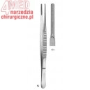 Pęseta anatomiczna DE BAKEY - tytanowa